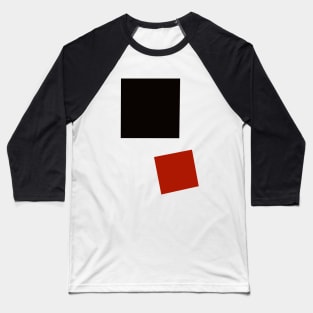 Geometric Abstract Malevic #2 Baseball T-Shirt